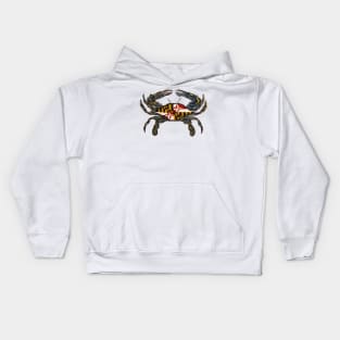 Grateful Maryland Crab Kids Hoodie